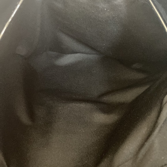 Coach F12852 Black Metallic Canvas  & Leather Jacquard Studded messenger bag - Picture 10 of 13